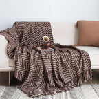 SOGA 2X Chocolate Brown Throw Blanket 130x170cm Soft Polyester $ 161