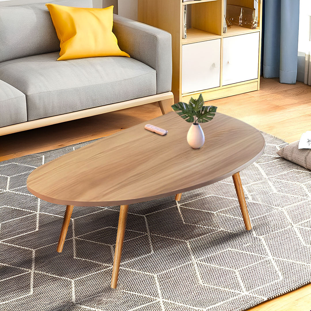 SOGA 80x40cm Living Room Nordic  Coffee Table Modern Style