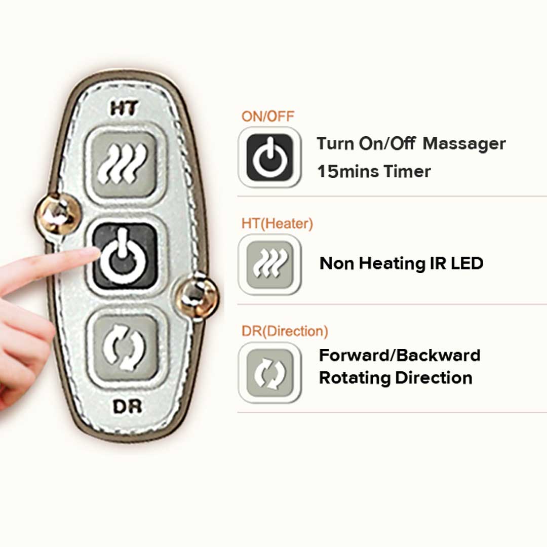 SOGA Electric Kneading Neck Shoulder Arm Body Massager With Heat Health Care