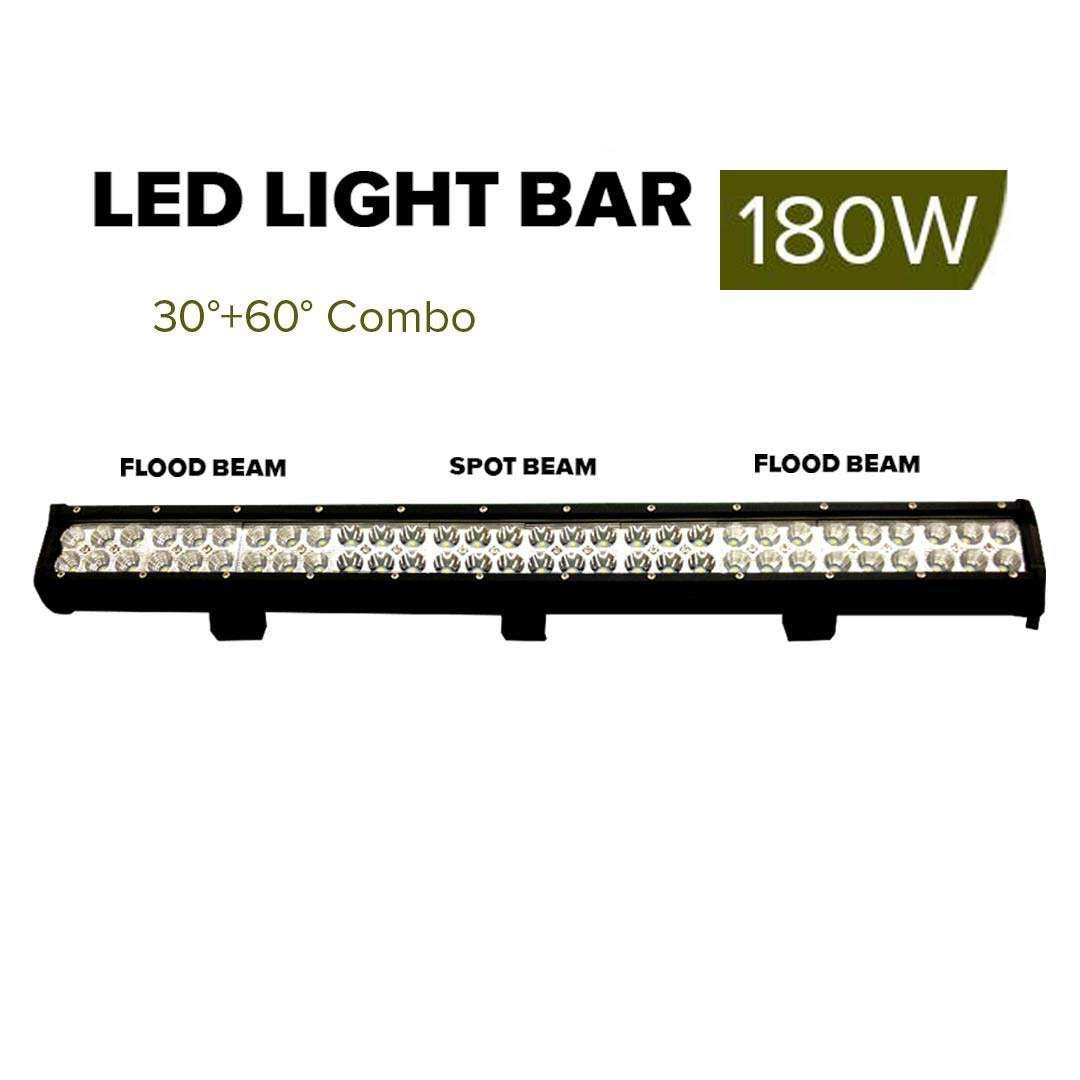 2X 28inch 180W Cree Led Light Bar Spot Flood Light 4x4 Offroad Work Ute Atv 12v 24v $ 323