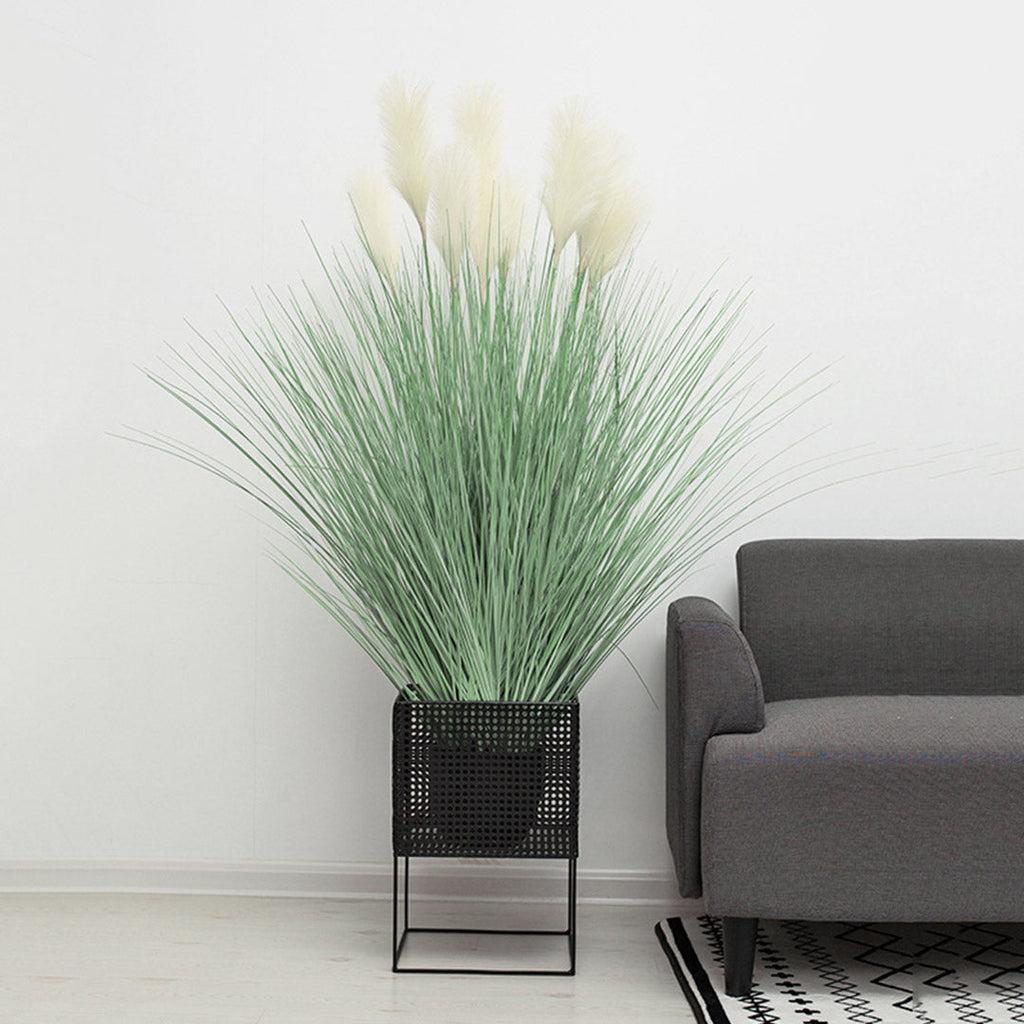SOGA 2X 110cm Artificial Indoor Potted Reed Bulrush Grass Tree Fake Plant Simulation Decorative