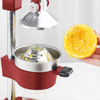 SOGA 2X Commercial Heavy-Duty Manual Citrus Juicer Hand Press Extractor – Red
