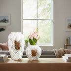 SOGA Home & Living Bundle – Gradient White Ceramic Flower Vases for Elegant Home Decor $ 161