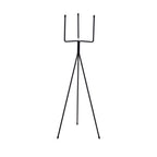 SOGA 70cm Tripod Flower Pot Plant Stand with Pink Flowerpot Holder Rack Indoor Display