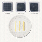 SOGA 2X Commercial Stainless Steel Potato Cutter with 3 Blades