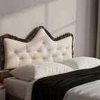 SOGA Home & Living Bundle – Cream Tufted Crown Pillow & Black Cozy Flannel Throw Blanket $ 0