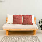 SOGA 45Cm Orange Oversized Pillow Perfect Cinnabar Outdoor/Indoor Lumbar Throw Pillow