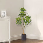 SOGA 2X 80cm Artificial Schefflera Tree – Realistic Indoor Greenery