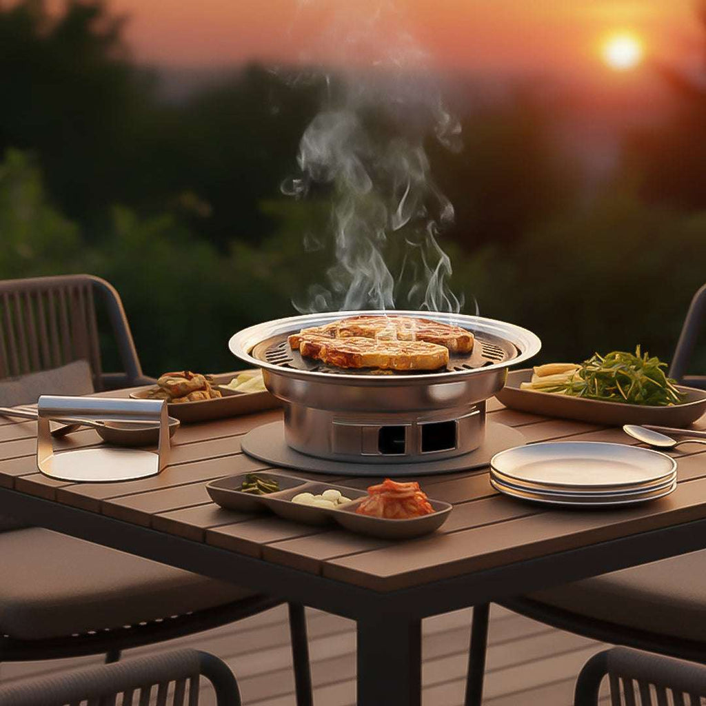 SOGA Kitchenware Bundle – Stainless Steel BBQ Grill, Burger Press & Premium Grilling Plate $ 144