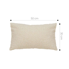 SOGA 30cm Cream Boucle Textured Fluffy Decorative Throw Pillow $ 61