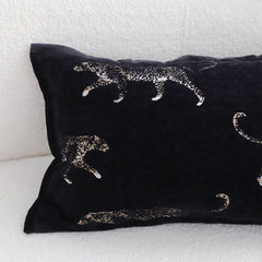 SOGA 2X 35cm Black Throw Pillow Elegant Decorative Cushion Living Room Modern Home Decor