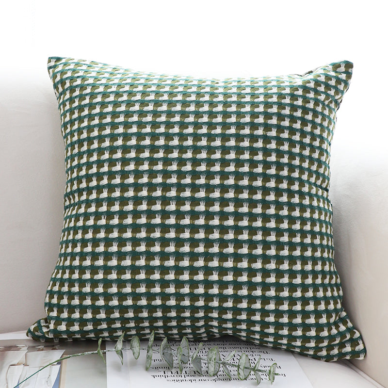 SOGA 2X 45cm Subtle Green Foliage Pillow SquareThrow pillow