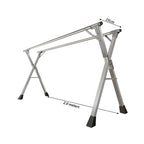 SOGA 2X 2m Portable Standing Clothes Drying Rack Foldable Space-Saving Laundry Holder Indoor Outdoor