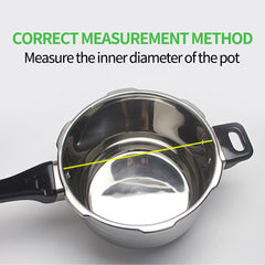 2X 5L Silicone Pressure Cooker Rubber Seal Ring Replacement Spare Parts