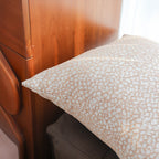 SOGA 50cm Neutral Beige Speckled Pattern Contemporary Throw Pillow