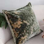 SOGA 2X 50cm Green Gold Crushed Velvet Decorative Throw Pillow $ 129