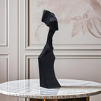 SOGA 40cm Abstract Resin Sculpture – Modern Minimalist Art Accent