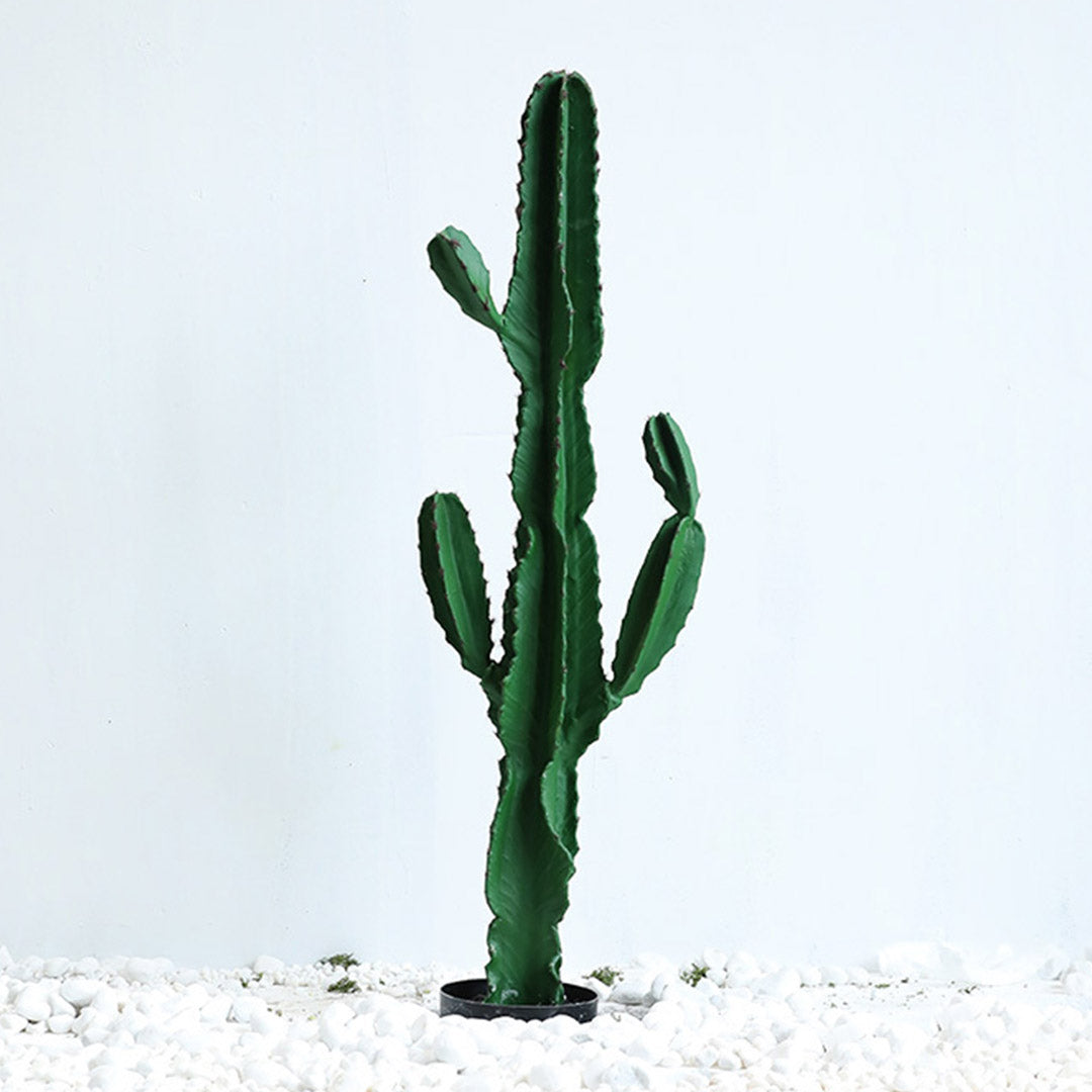 SOGA 2X 120cm Green Artificial Indoor Cactus Tree Fake Plant Simulation Decorative 6 Heads