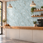 SOGA Peel & Stick Floor and Wall Tiles 30 x 30cm 10 Pack Jade Faux Marble