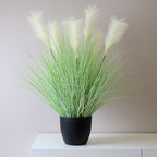SOGA 2X 110cm Artificial Indoor Potted Reed Bulrush Grass Tree Fake Plant Simulation Decorative