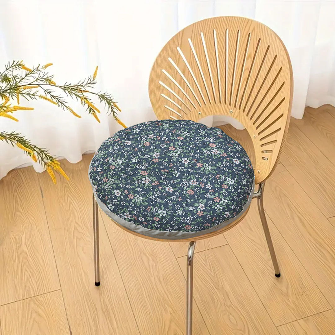 SOGA 45cm Blue Premium Polyester Cotton Cushion with EPP Particle Insert for Enhanced Comfort