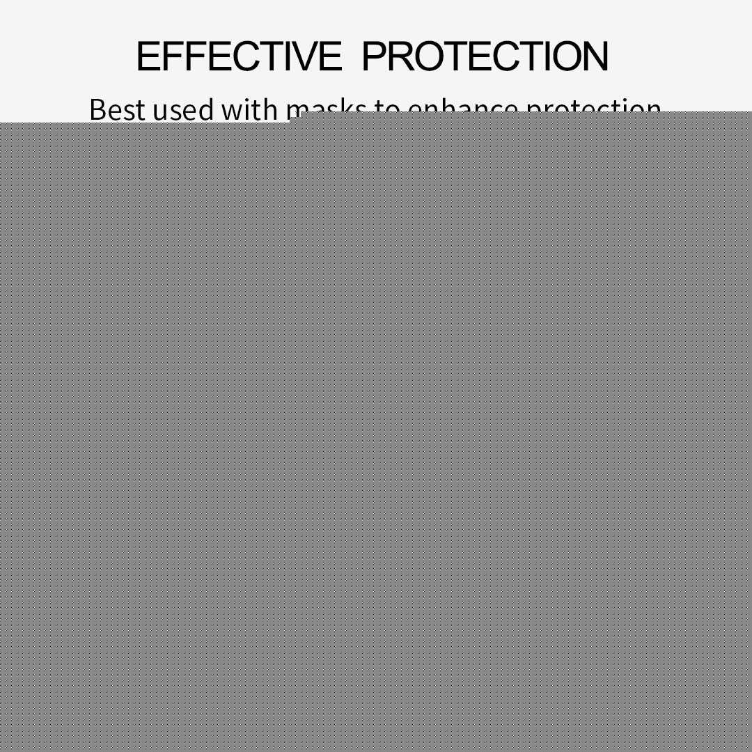 2X Outdoor Protection Hat Anti-Fog Pollution Dust Saliva Protective Cap Full Face HD Shield Cover Adult Black/White $ 44