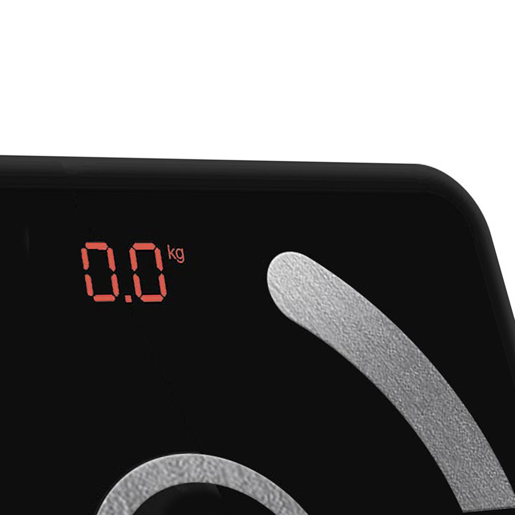 SOGA 2X Wireless Bluetooth Digital Body Fat Scale Bathroom Weighing Scales Health Analyzer Weight Black