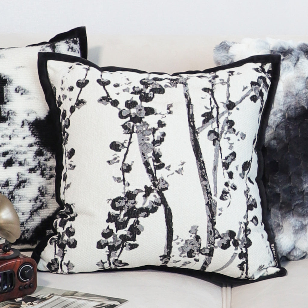 SOGA 2X 50cm Throw Pillow Botanical and Modern Elegant for Home Decor