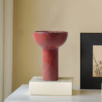 SOGA 15x19.5cm Ornament Brown Minimalist Nordic Versatile Ceramic Vase Modern for Home Decor