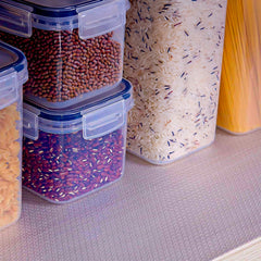 SOGA 4X 30x300cm Transparent Kitchen Drawer Cabinet Multi Use Liner Non Slip Mat