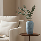 SOGA 35x17cm Grey Large Ceramic Flower Vase Elegant Living Room Home Decor