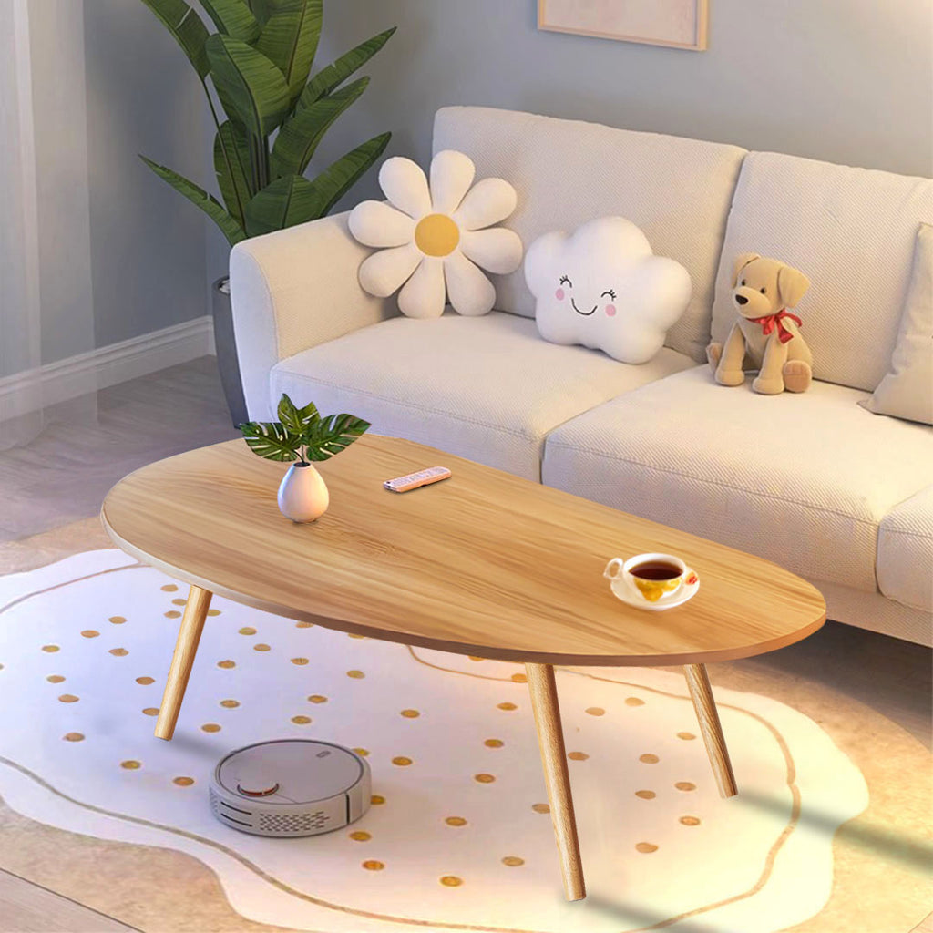 SOGA 80x40cm Living Room Nordic  Coffee Table Modern Style