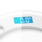 SOGA 2x 180kg Digital Fitness Weight Bathroom Gym Body Glass LCD Electronic Scales White