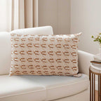 SOGA 2X 35cm Embroidered Geometric Throw Pillow