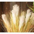 SOGA 4X 137cm Artificial Indoor Potted Reed Bulrush Grass Tree Fake Plant Simulation Decorative