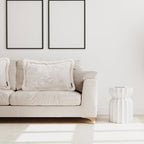 SOGA 2X 30cm Romantic French Mosley Jacquard Pillow French Jungle Jacquard Raw Edge Waist Throw  Pillow