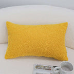 SOGA 2X Boucle Textured Cushion 30x50cm Mustard Yellow Soft Cozy Decorative Throw Pillow $ 119