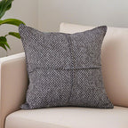 SOGA 2X 45cm Modern Herringbone Textured Woven Square Throw Pillow