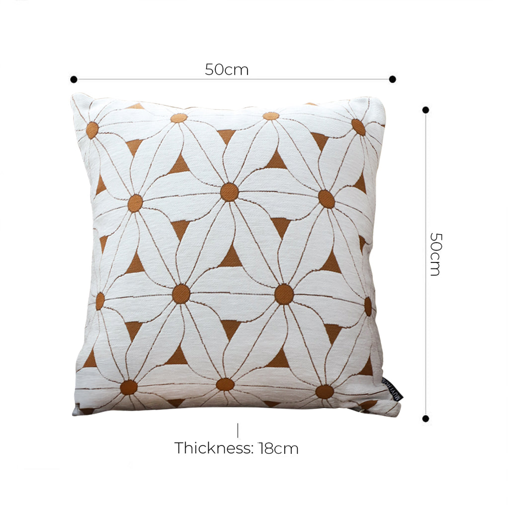 SOGA 2X 50cm Throw Pillow Premium Polyester Fiber Thick Cotton Ultimate Comfort for Home Decor