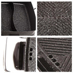 SOGA 2 in 1 Electric BBQ Grill Teppanyaki and Steamboat Hotpot Asian Hot Pot