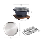 SOGA Kitchenware Bundle – Silver Grilling Plate, Divided Sauce Pan & Cast Iron BBQ Grill $ 159