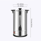 SOGA 17.7L Electric Water Boiler 2800W Single Wall Stainless Steel