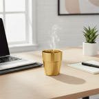 SOGA 175ml Stainless Steel Cups Set of 6 Reusable Durable Gold Drinking Tumblers $ 44