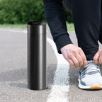 SOGA 500ML Stainless Steel Smart LCD Thermometer Display Bottle Vacuum Flask Thermos Black