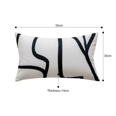 SOGA 30x50cm French Cushion – 14cm Polyester Cotton Seat Pad