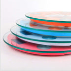 SOGA 2x 180kg Digital Fitness Weight Bathroom Gym Body Glass LCD Electronic Scales Orange