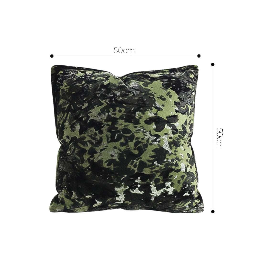 SOGA 2X 50cm Forest Green Crushed Velvet Decorative Throw Pillow $ 129