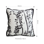 SOGA 2X 50cm Throw Pillow Botanical and Modern Elegant for Home Decor