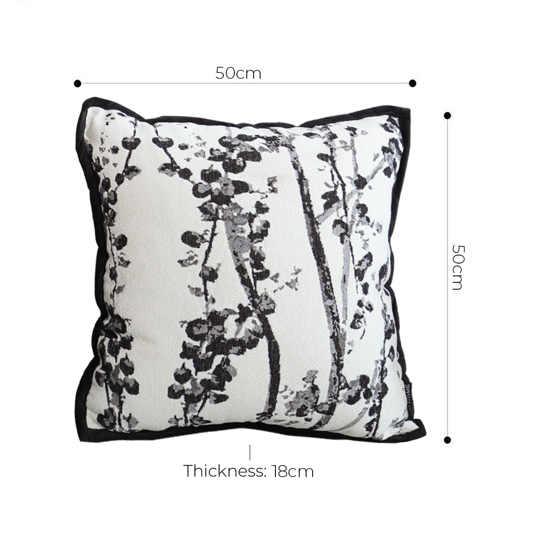 SOGA 2X 50cm Throw Pillow Botanical and Modern Elegant for Home Decor