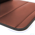 SOGA 4X Leather Car Boot Collapsible Foldable Trunk Cargo Organizer Portable Storage Box Coffee Large